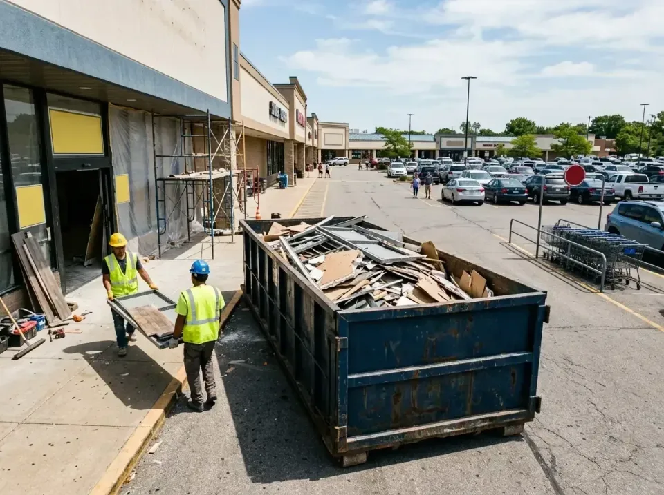 retail-store-renovation-debris-003 — frequently asked questions, Roll-off Dumpster Rentals in Lake Summerset, IL